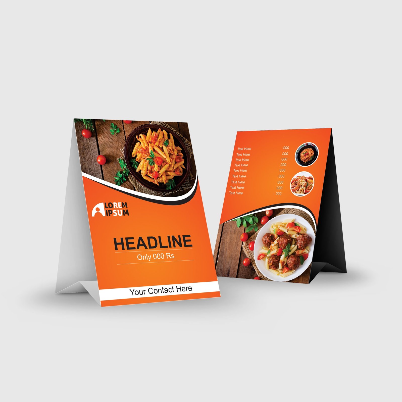 Tent Card (A5)
